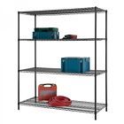 60x24x72 Excel Hardware Wire Shelving Unit 4 Tier Storage Garage Shelf Metal Rack Steel Shelves 60x24x72 Excel Hardware Wire Shelving Unit 4 Tier Storage Garage Shelf Metal Rack Steel Shelves