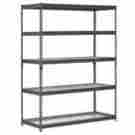 Trk602478w5 60x24x78 Edsal Heavy Duty Steel Shelving Black Metal Powdered Coated Finish Inches 722651047738 Trk602478w5 60x24x78 Edsal Heavy Duty Steel Shelving Black Metal Powdered Coated Finish Inches 722651047738