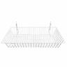 6208 Unbranded White Slatwall Gridwall Or Pegboard Multipurpose Basket 6208 Unbranded White Slatwall Gridwall Or Pegboard Multipurpose Basket