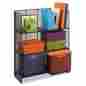 6240bl Safco Onyx Mesh Fold-up Shelving 27-1 2w X 11d 34-1 4h Black 073555624021 6240bl Safco Onyx Mesh Fold-up Shelving 27-1 2w X 11d 34-1 4h Black 073555624021