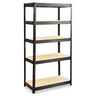 6245bl Safco Boltless Shelving Black 073555624526