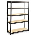 6246bl Safco Boltless Shelving Black 073555624625