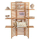 68302 Ssw Basics Llc Wood Display With Shelves 840015401672 68302 Ssw Basics Llc Wood Display With Shelves 840015401672