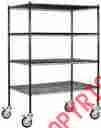 9544m-blk 69-inch Salsbury Industries Mobile Wire Shelving Unit 48-inch Wide By High 820996449528 9544m-blk 69-inch Salsbury Industries Mobile Wire Shelving Unit 48-inch Wide By High 820996449528
