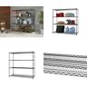 711181844979 Trinity Pro Wire Shelving Nsf Certified Black Anthracit