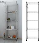 748389533022 Unbranded Steel Shelving Height With Wheels Kitchen Balcony