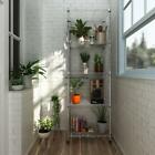 Be0r 748389533039 Unbranded Steel Shelving Height With Wheels Kitchen Balcony Be0r 748389533039 Unbranded Steel Shelving Height With Wheels Kitchen Balcony