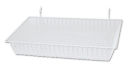 7pcs Slatwall Baskets Oc Display White Medium For Gridwall And Pegboard 7pcs Slatwall Baskets Oc Display White Medium For Gridwall And Pegboard