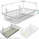 8009 Gridwall Baskets Product Display Solutions Case Of 6 Grid 24 X 12 4 Black White Or Chrome 8009 Gridwall Baskets Product Display Solutions Case Of 6 Grid 24 X 12 4 Black White Or Chrome