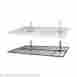 8013 Slatwall Flat Weir Shelves Product Display Solutions Case Of 6 D X 14 L Black Or White