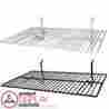 8014 Grid Gridwall Wire Flat Shelf Product Display Solutions Box Of 6 24 W X 14 D Black Or White