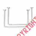 80842-10 Hyloft Adjustable Ceiling Storage Kit In White 817743080035 80842-10 Hyloft Adjustable Ceiling Storage Kit In White 817743080035