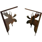 7055 817865020445 Inc Moose Shelf Brackets 7055 817865020445 Inc Moose Shelf Brackets