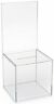 19-1-2 840844112282 Set Of Clear Acrylic Ballot Box For Counter