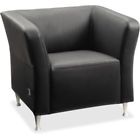 0352554 86916 Lorell Fuze Modular Series Black Leather Guest Seating 035255869164 0352554 86916 Lorell Fuze Modular Series Black Leather Guest Seating 035255869164
