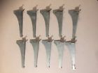 9180 Shelf Brackets Twin Slot Long Adjustable Lot Of