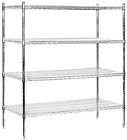 9554s-chr Salsbury Industries Stationary Wire Shelving Unit Wide By 820996449771 9554s-chr Salsbury Industries Stationary Wire Shelving Unit Wide By 820996449771