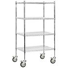 9634m-chr Salsbury Industries Mobile Wire Shelving Unit Wide By 820996449610 9634m-chr Salsbury Industries Mobile Wire Shelving Unit Wide By 820996449610