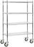 9648m-chr Salsbury Industries Mobile Wire Shelving Unit Wide By 689720201876 9648m-chr Salsbury Industries Mobile Wire Shelving Unit Wide By 689720201876