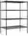 9654s-blk Salsbury Industries Stationary Wire Shelving Unit 60 Wide 74 High 24 Deep 820996449900 9654s-blk Salsbury Industries Stationary Wire Shelving Unit 60 Wide 74 High 24 Deep 820996449900