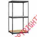 9742 Salsbury Industries Solid 3 Shelf Shelving Unit Starter