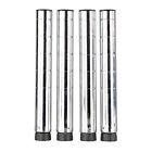 A-4wsp007c Apollo Hardware Duty Post Set Wire Shelving A-4wsp007c Apollo Hardware Duty Post Set Wire Shelving