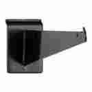 A01713 Kc Store Fixtures Slatwall Shelf Bracket 12 Black Pack Of 25 A01713 Kc Store Fixtures Slatwall Shelf Bracket 12 Black Pack Of 25