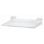 A02104 Kcf Kc Store Fixtures Acrylic Slatwall Shelf Molded Pack Of