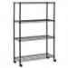 Ab298799 14 Mobile Unit Wire 4-shelf Black 36 54 Shelving