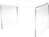 Ad2223 Plymor Clear Acrylic Rectangular Display Riser Inch Height 696576430671