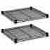 Ale-sw58-1818bl Alesw581818bl Alera Industrial Wire 2 Shelf Extra Shelves Blk 42167924287
