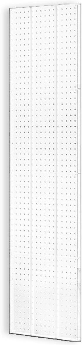 Azar Displays 771660-wht Pegboard 1-sided Wall Panel White Solid Color 2-pack