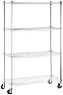 B0727yypr2 Amazonbasics Shelving Unit Casters Kitchen Storage Office Rack 689817289817