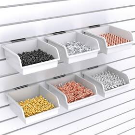 Bt342 Beaptcely Slatwall Bins With Hooks Plastic Organizer Containers Workb Bt342 Beaptcely Slatwall Bins With Hooks Plastic Organizer Containers Workb