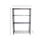 Best Choice Metal Storage Shelves 4 Heavy Duty Garage Shelving Adjustable Home Organization 850594003297