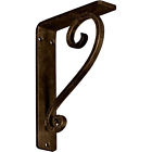 Bktm01x05x08sed Ekena Millwork Edwards Wrought Iron Bracket