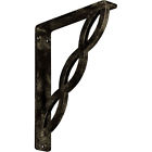 Bktm01x05x08slo Ekena Millwork Loera Wrought Iron Bracket Bktm01x05x08slo Ekena Millwork Loera Wrought Iron Bracket