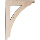 Bktw01x06x09thal Ekena Millwork Thorton Wood Bracket