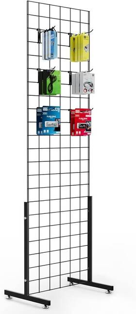 G47000255 Bonnlo 2ft X 6ft Standing Grid Panel Tower Thicker 5mm Wire 180 Lbs
