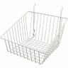 12inwx12indx8inh Bsk14-w Econoco Slope Front Basket For Slatwall 841134101009 12inwx12indx8inh Bsk14-w Econoco Slope Front Basket For Slatwall 841134101009