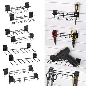 Gylus532479-17 Bstkey 8 Pcs Slatwall Accessories Screwdriver Holder Wrench Organ
