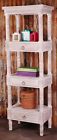 Cc-rak035s-lw Sunset Trading Shabby Elegance Cottage Wood Shelving Unit 192418079010 Cc-rak035s-lw Sunset Trading Shabby Elegance Cottage Wood Shelving Unit 192418079010