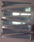 Chrome Lip Slat Pcs Panels - 14 Knife Shelf 25 " Slatwall Brackets Fits Chrome Lip Slat Pcs Panels - 14 Knife Shelf 25 " Slatwall Brackets Fits