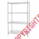 Cmep1848s4 Thunder Group Inc Wire Shelves With 4 Layers Post