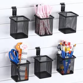Jyi-colingmill-2763 Colingmill 6 Set Slatwall Cups With Hook Black Metal Organizer Acces Jyi-colingmill-2763 Colingmill 6 Set Slatwall Cups With Hook Black Metal Organizer Acces