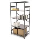 Ab119284 Commercial Shelving Steel Gray Various Shelves Medium 5 S 6 Ab119284 Commercial Shelving Steel Gray Various Shelves Medium 5 S 6