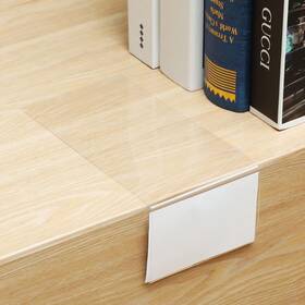 Holders-55569 Containlol 15 Pieces Moveable Shelf Label Holders Clear Shelves Tags Li