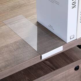 Tags-85 Containlol 15 Pieces Moveable Shelf Label Holders Clear Transparent Shelves Tags Tags-85 Containlol 15 Pieces Moveable Shelf Label Holders Clear Transparent Shelves Tags