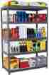Cr4824 Sandusky Cabinets Boltless Rivet Shelving 72 H Five Shelf Unit 035441186563 Cr4824 Sandusky Cabinets Boltless Rivet Shelving 72 H Five Shelf Unit 035441186563