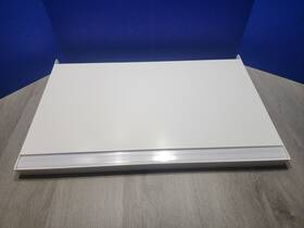 As0362 Crown Metals New Metal A&a 14 Inch X 24 Two White Gondola Shelves For Movable Walls